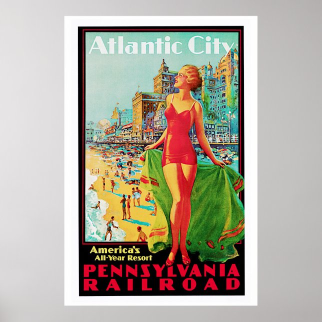 Atlantic City ~America's All-Year Resort Poster (Front)