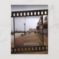 Atlantic City Beach Boardwalk on Film