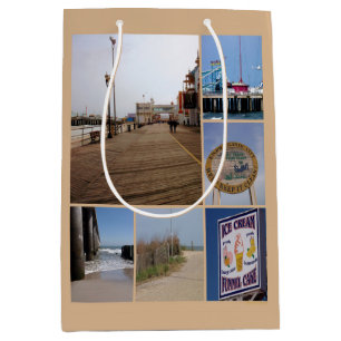 Atlantic City Beach Photo Medium Gift Bag