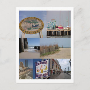 Atlantic City Boardwalk Photos Postcard