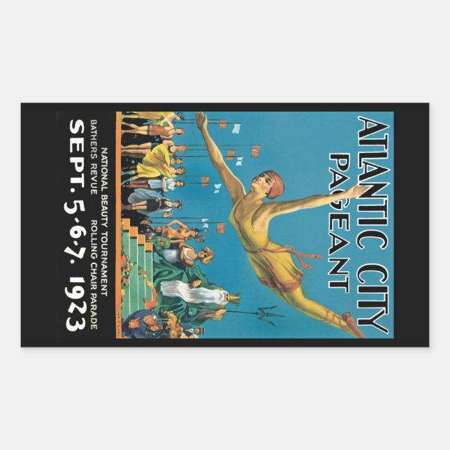 Atlantic City Pageant Sticker (Front)