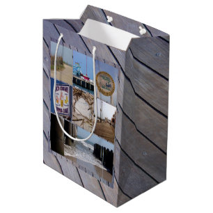 Atlantic City - Photo Collage Medium Gift Bag
