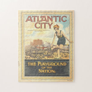 "Atlantic City-Playground of the Nation" Puzzle