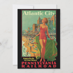 Atlantic City Resort, Pennsylvania Railroad Travel