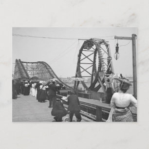 Atlantic City Rollercoaster, 1901 Postcard