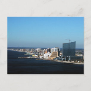 Atlantic City Skyline Postcard