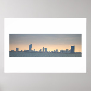 Atlantic City Sunset Photo Poster