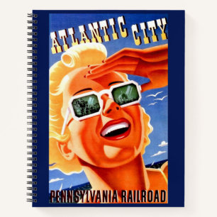 Atlantic City via Pennsylvania Railroad Notebook