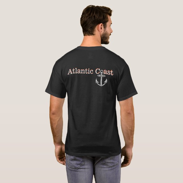 Atlantic coast anchor Canada shirt (Back Full)