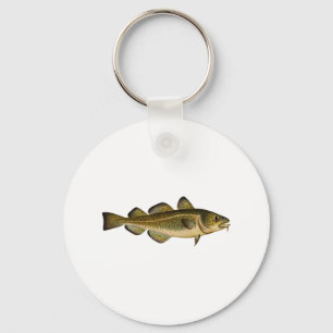 Atlantic Cod Keychain