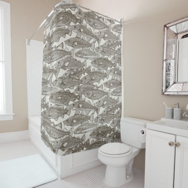 Atlantic cod tea brown strong white (In Situ)