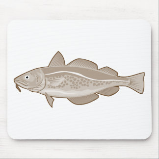 atlantic codfish haddock fish mouse pad