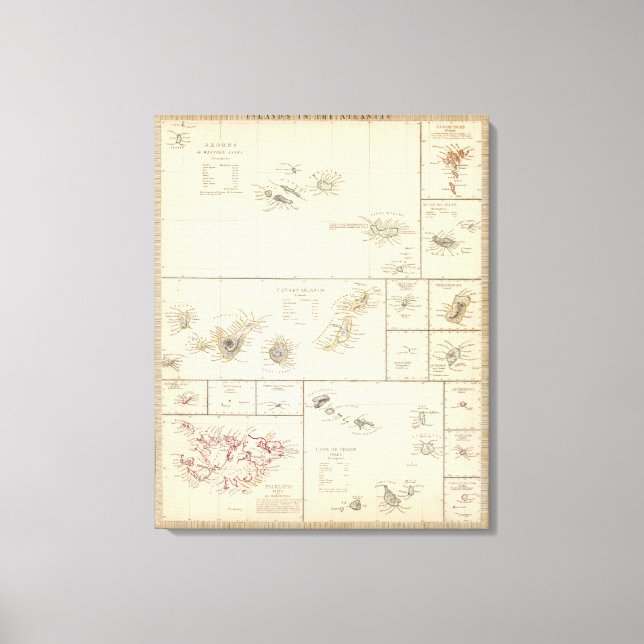 Atlantic Islands Canvas Print (Front)