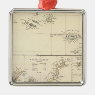 Atlantic Islands Metal Ornament