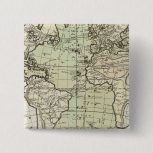 Atlantic Ocean 3 2 Inch Square Button