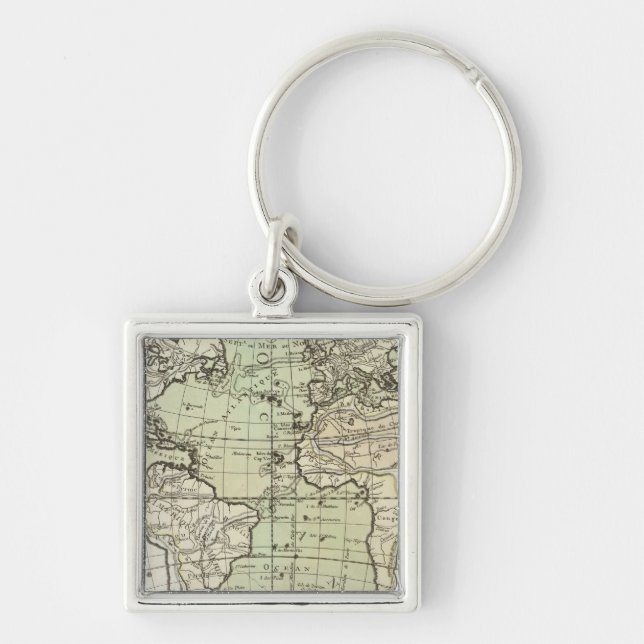 Atlantic Ocean 3 Keychain (Front)