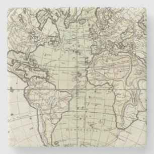Atlantic Ocean 3 Stone Coaster