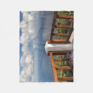 Atlantic Ocean Fleece Blanket