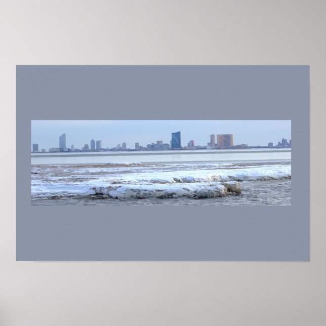 Atlantic Ocean Frozen Poster (Front)