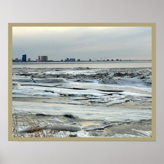 Atlantic Ocean Frozen Poster (Front)