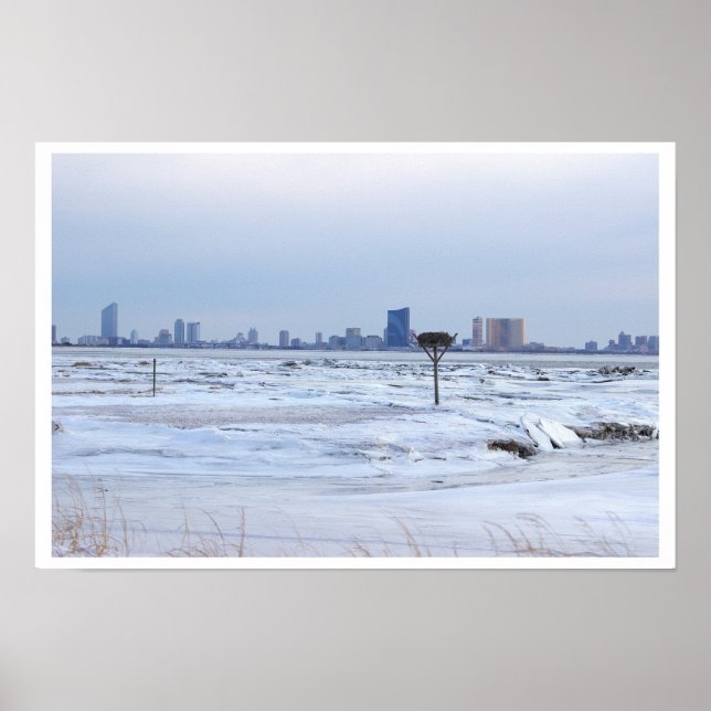 Atlantic Ocean Frozen Poster (Front)