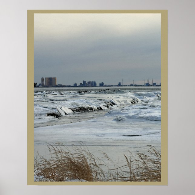 Atlantic Ocean Frozen Poster (Front)