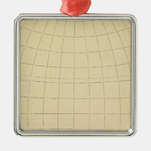 Atlantic Ocean Metal Ornament