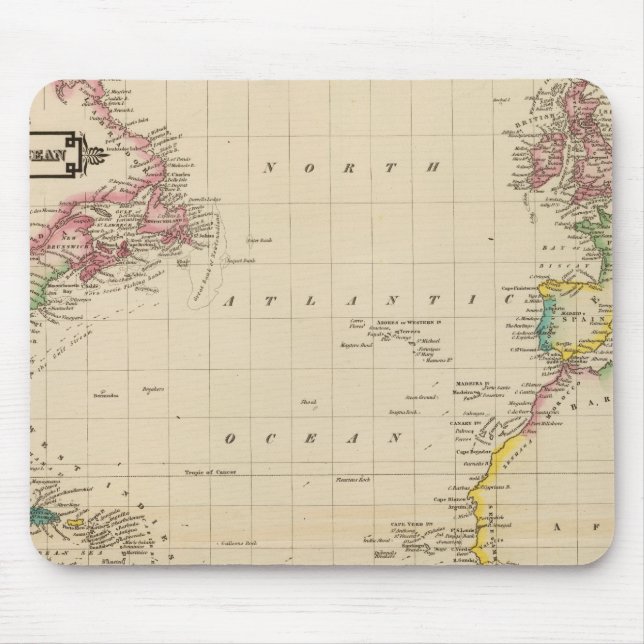 Atlantic Ocean Mouse Pad (Front)