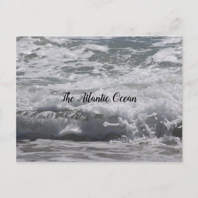 Atlantic Ocean Post Card (Front)