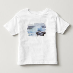 Atlantic Ocean Wave Crashing into Maine's Coast Toddler T-shirt