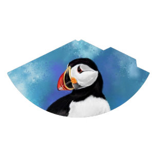 Atlantic Puffin Bird Paper Party Hat