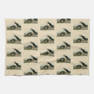 Atlantic Puffin from Audubon's Birds of America Kitchen Towel