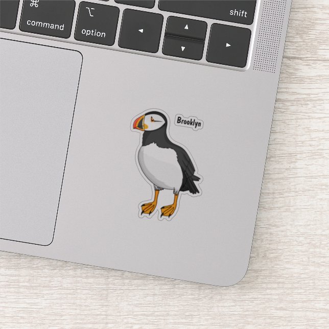 Atlantic puffin illustration  (Detail)