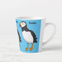 Atlantic puffin illustration 