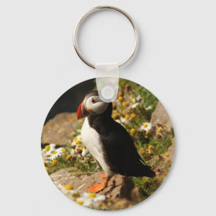 Atlantic Puffin Keychain