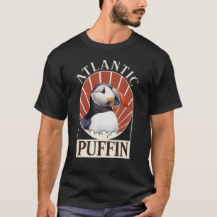 Atlantic Puffin muffin Bird Seabird Ocean Common p T-Shirt