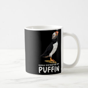 Atlantic Puffin Muffin Seabird Easily Distracted B Coffee Mug