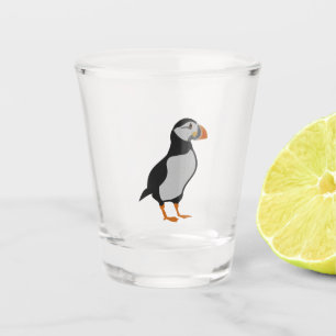 Atlantic Puffin Standing Shot Glass