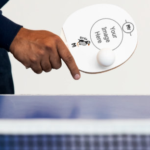 Atlantic Puffin Standing The Good Luck Birdie Ping Pong Paddle