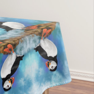 Atlantic Puffin Tablecloth