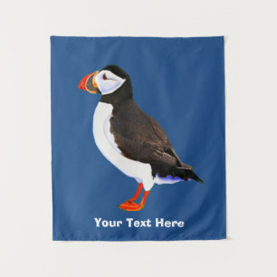 Atlantic Puffin Tapestry