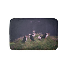 Atlantic Puffins Bath Mat