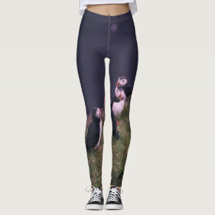 Atlantic Puffins Leggings