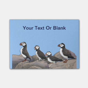 Atlantic Puffins Post-it Notes