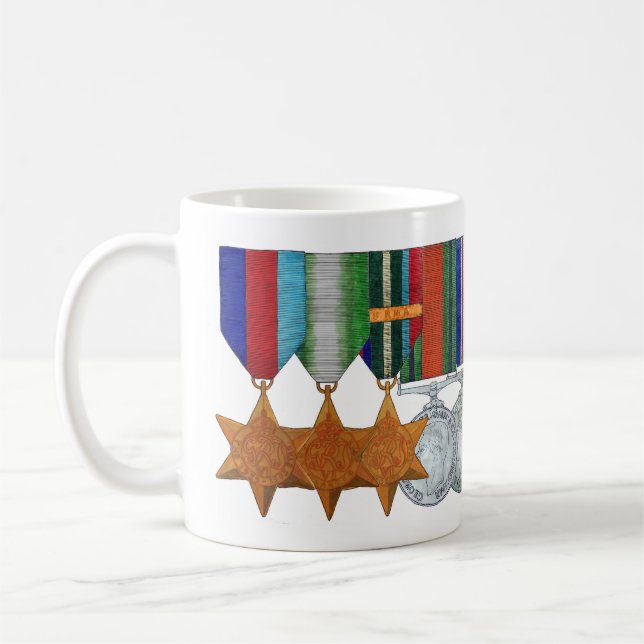 Atlantic Star Pacific Star with Burma clasp Mug (Left)