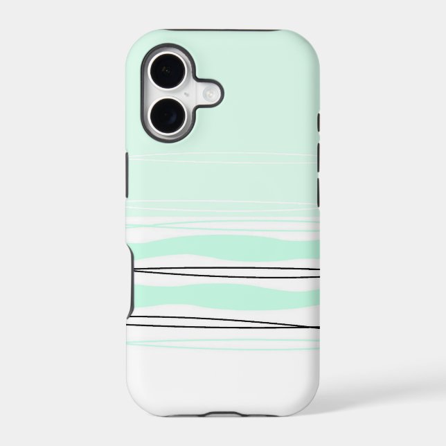 Atlantic Stripe Horizontal iPhone case (Back)