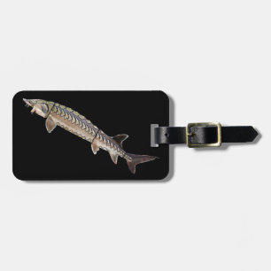Atlantic Sturgeon Luggage Tag