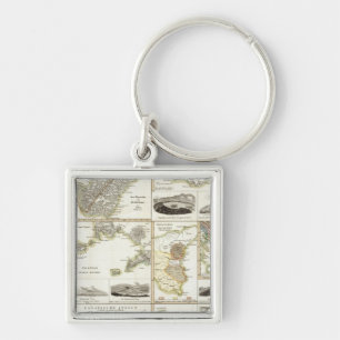 Atlantic Volcanic Activity Keychain