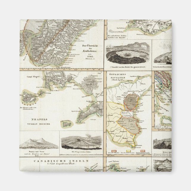 Atlantic Volcanic Activity Magnet (Front)