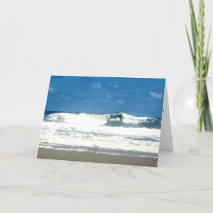 "Atlantic Waves" Thank You Card